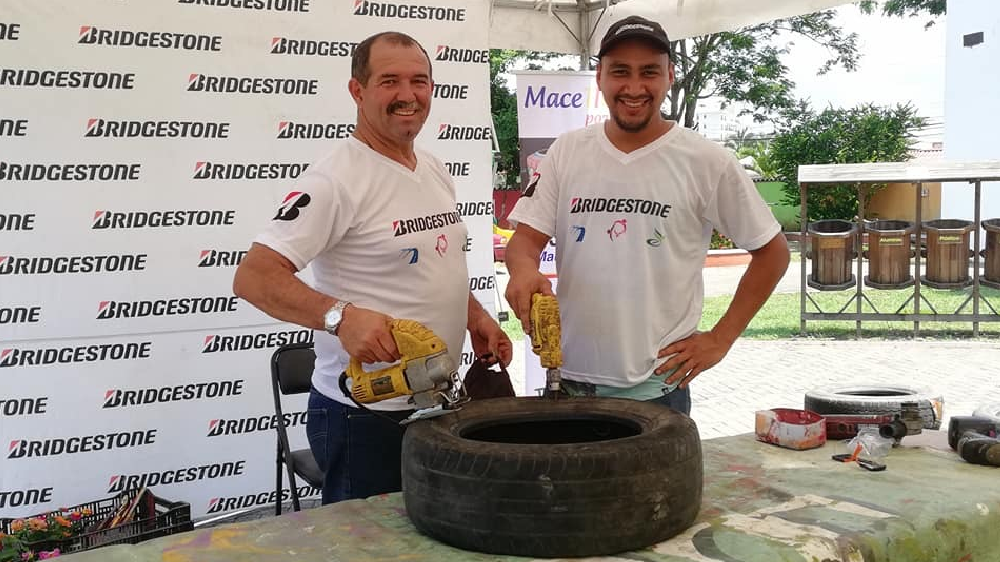 Bridgestone Costa rica waste tire collection